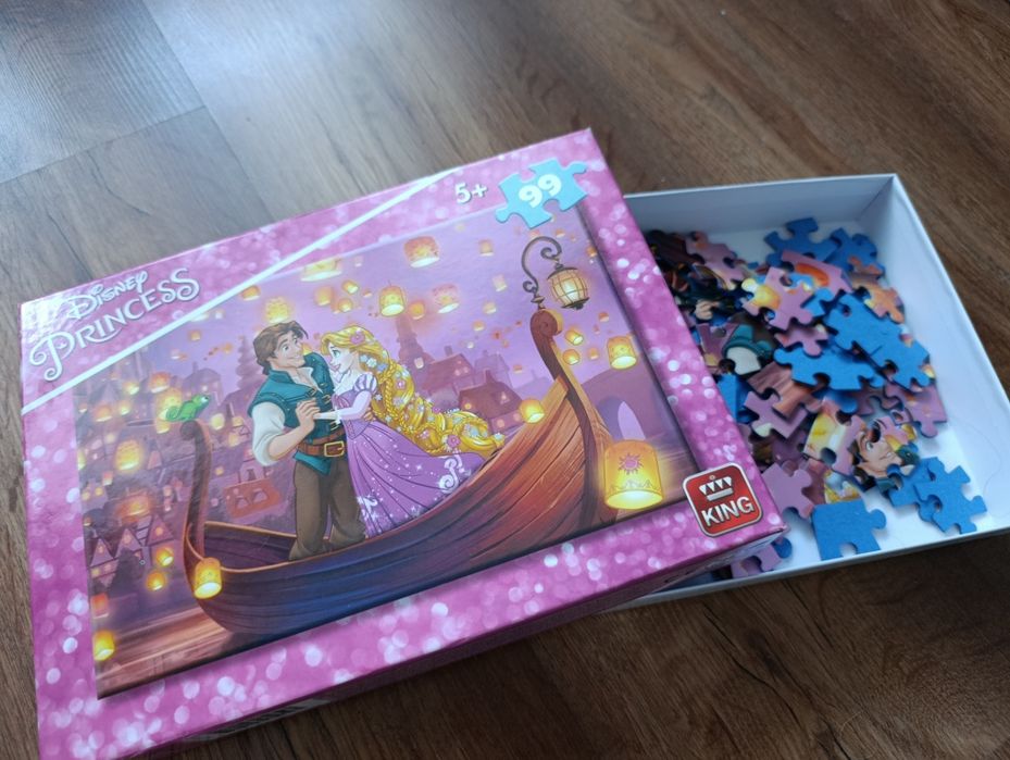 Puzzle 99 szt. Kompletne Princess