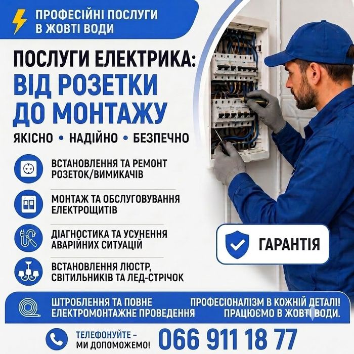 Услуги электрика