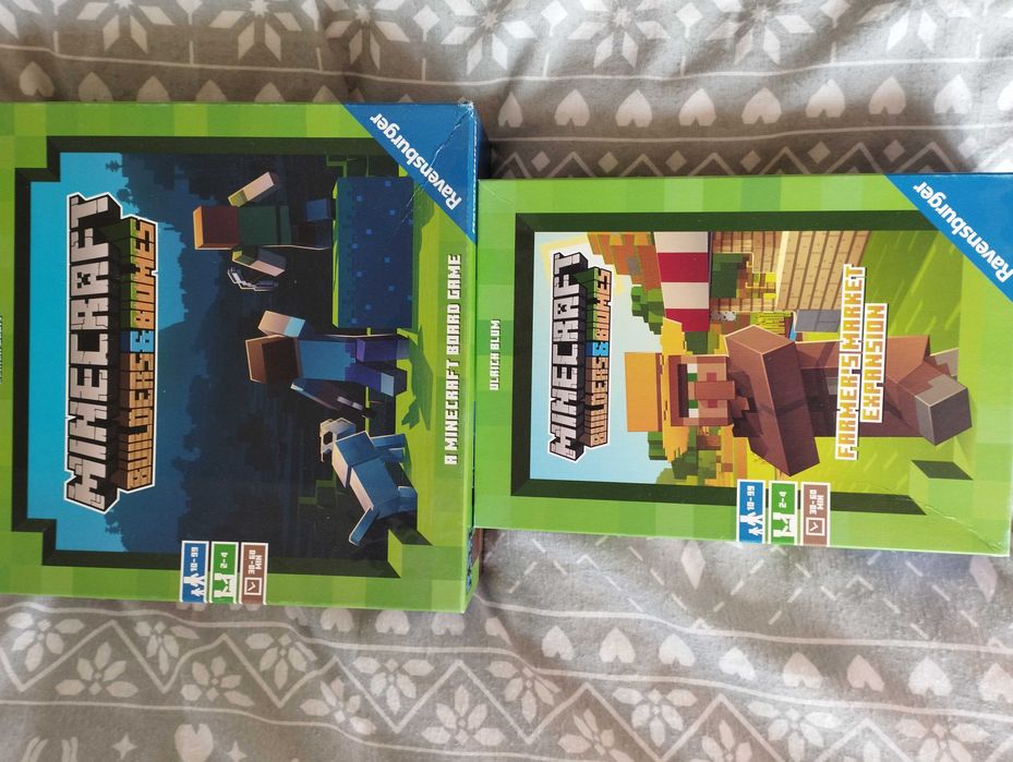 Minecraft gra planszowa + dodatek