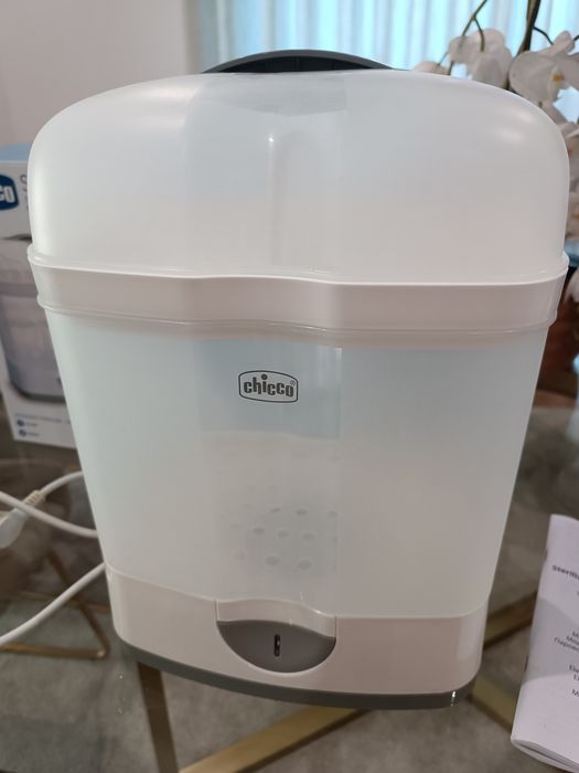 Esterilizador a Vapor Chicco SterilNatural 2 em 1 – Como Novo (com Caixa)