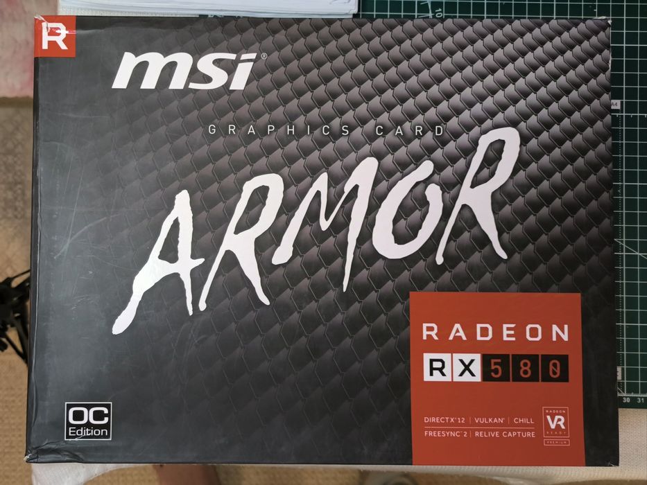 Видеокарта MSI RX 580 4G OC