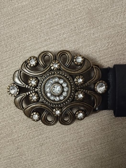 Ремень женский с винтажной пряжкой