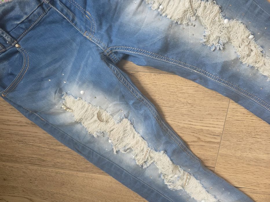 Spodnie jeans denim rozmiar M/l