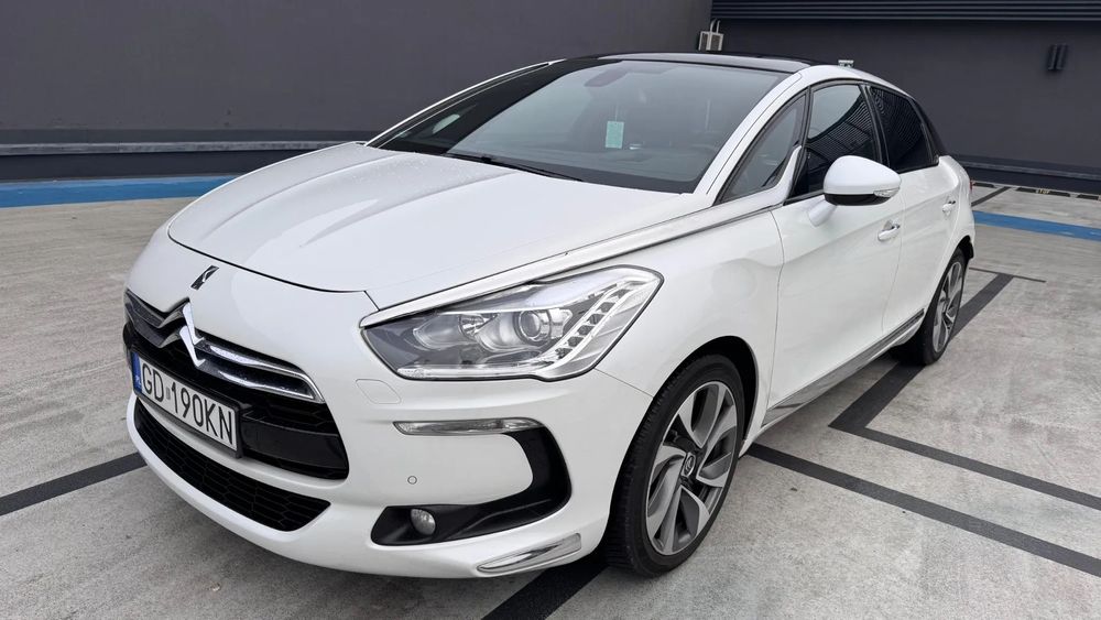 Citroën DS5 2.0Hdi 163Ps Panorama Ledy Bixenon Skóra Navi SALON PL 1 WŁ.