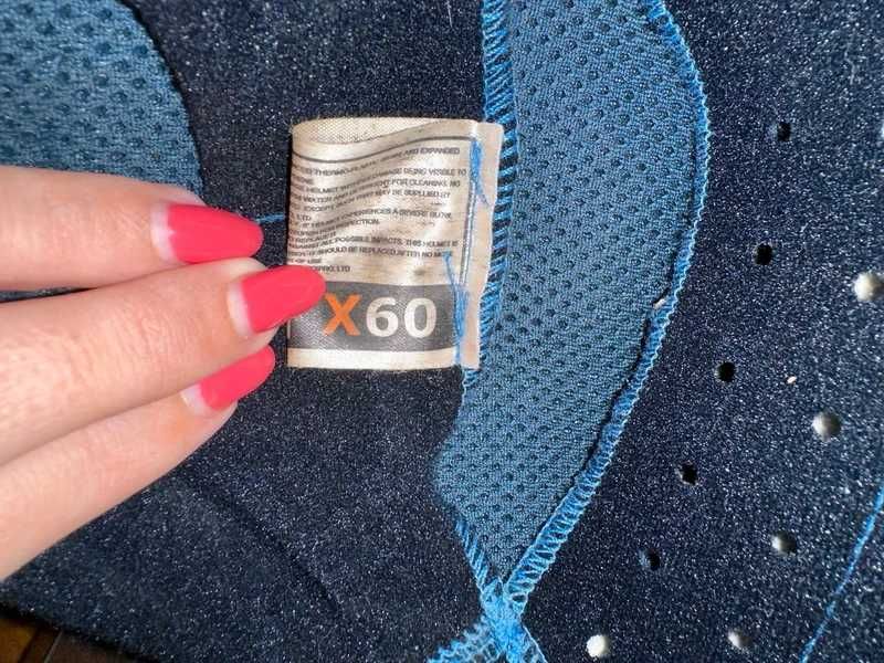 Capacete Nexx X60 Air, preto, tamanho XXL