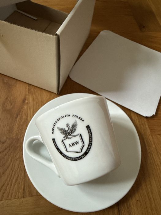 Zestaw ABW filizanka i podstawka