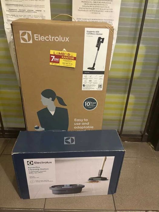 (13/26k) Odkurzacz bezprzewodowy ELECTROLUX Hygienic 600 ,