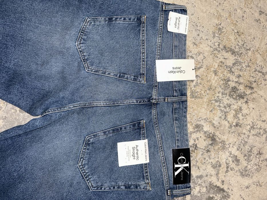 Джинси calvin klein authentic Straight w38*L32