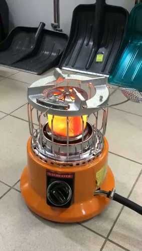 Газовий обігрівач та плита 2в1 / обогреватель газовый + плита