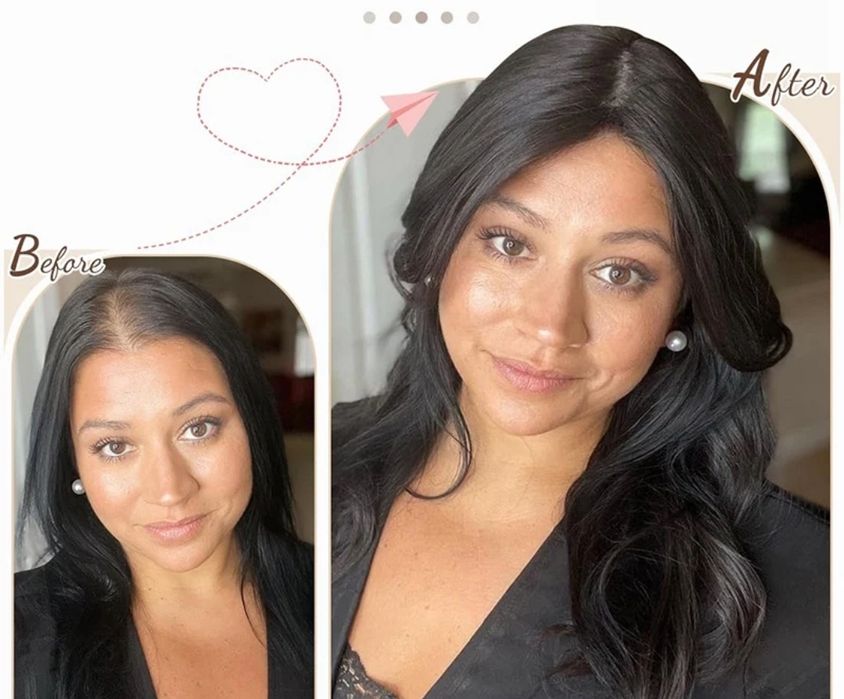 Topper na przerzedzone włosy