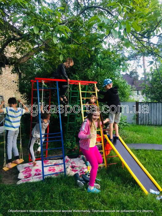 Детский спортивный комплекс 1,5-2 метра. Горка. Игровая площадка.