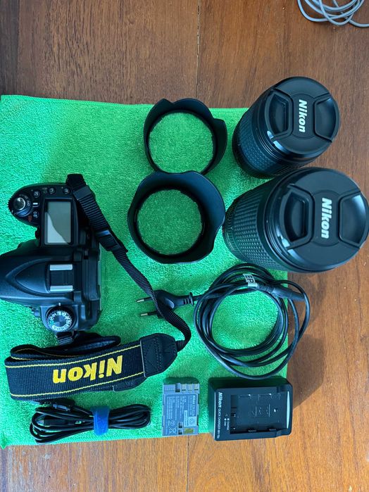 Nikon D90 com acessórios
