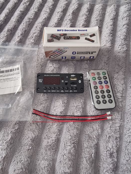 Беспроводной Bluetooth 5,0 модуль мр-3, TF/USB/FM с усилителм 50ватт