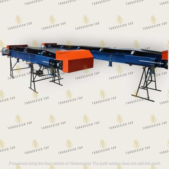 Стрічкові ленточные транспортери для зерна та сипучих матеріалів