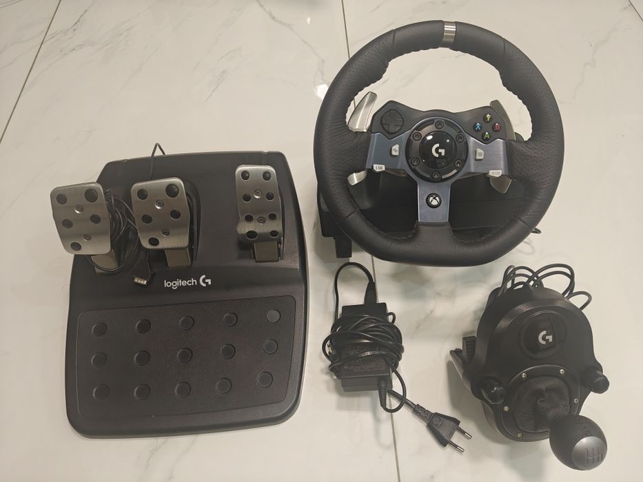Kierownica Logitech G29/G920 PC/Xbox + Shifter BARDZO DOBRY STAN