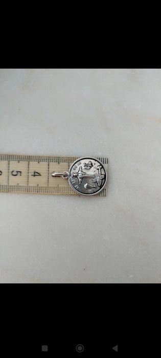 Medalha em prata 925