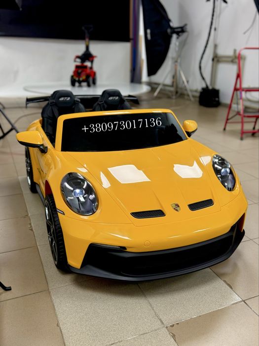 Детский электромобиль ПОРШ большой разные цвета с пультом 2026 год