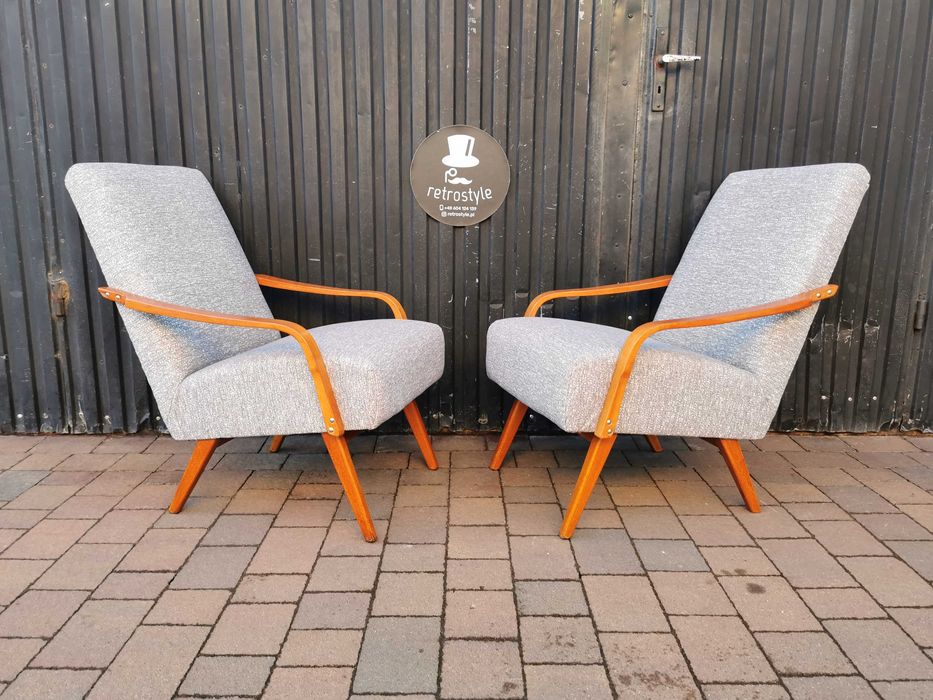 Fotel JITONA Czechosłowacja '60 Design, Prl, Vintage, retro- PO RENOWACJI