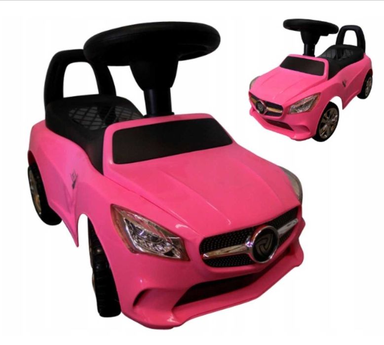 jeździk pchacz samochodzik dla dziecka zabawka dla dziewczynki świeci