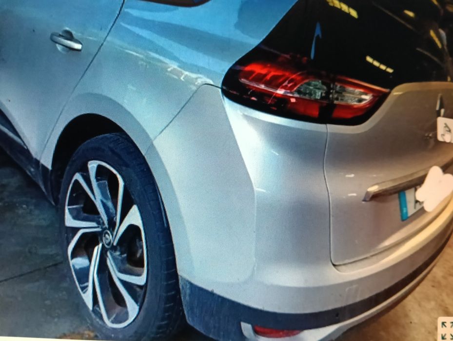 Renault Grande Scenic/Jante com pneu 20 Para os Anos de 2016 a 2024