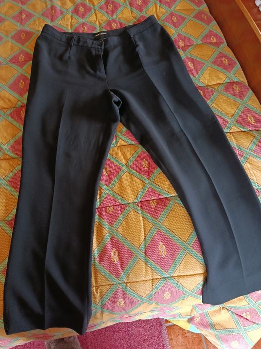 Calças Punt Roma 46 de tecido