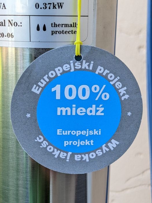 3QSD 115-0.37 центробіжний насос для поливу і водопостачання