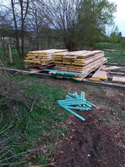 Deski, baliki dębowe