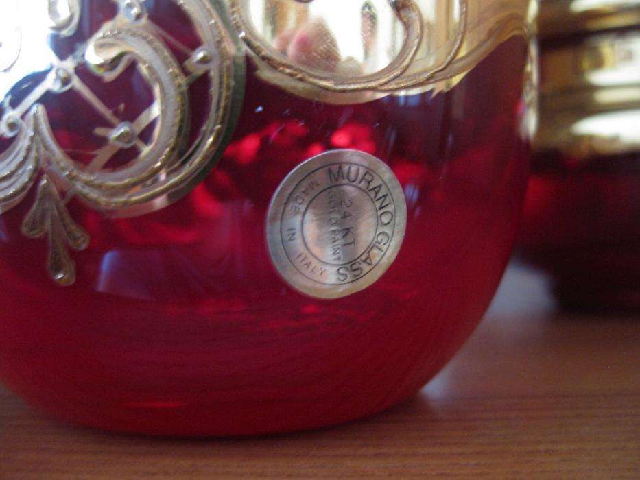 11 Peças Decorativas em Vidro de Murano