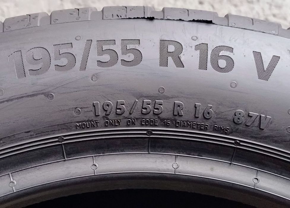 Шини літні R16 195/55 Continental Eco Contact 6
