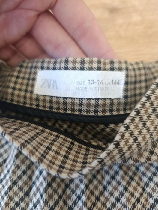 оригинальная юбка zara размер 13-14, 164 см