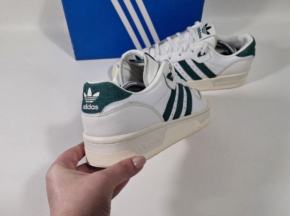 Кросівки Adidas Rivalry Low Оригінал (р. 46) мужские кожаные кроссовки кеды / Gazelle Samba Dragon OG