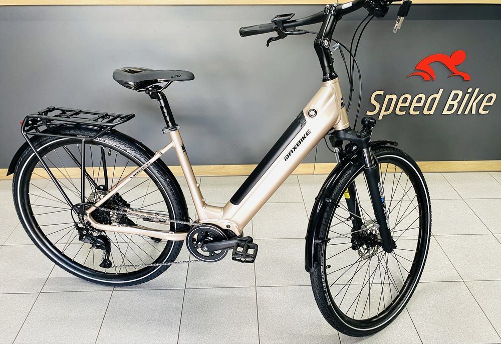 Rower elektryczny MAXBIKE  Urbea Bateria 630Wh(17,5Ah) Silnik Bafang 80Nm