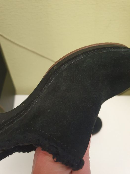 Сабо crocs натуральная замша 7