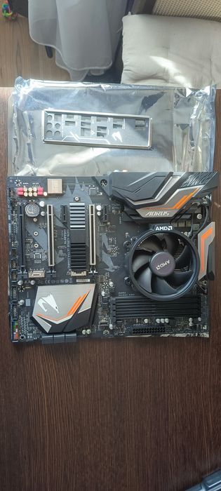 Płyta Am4 x470 z Ryzen 5 3600 plus chlodzenie