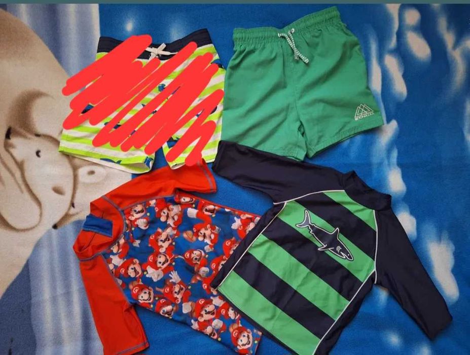 Шорти, футболки для купання