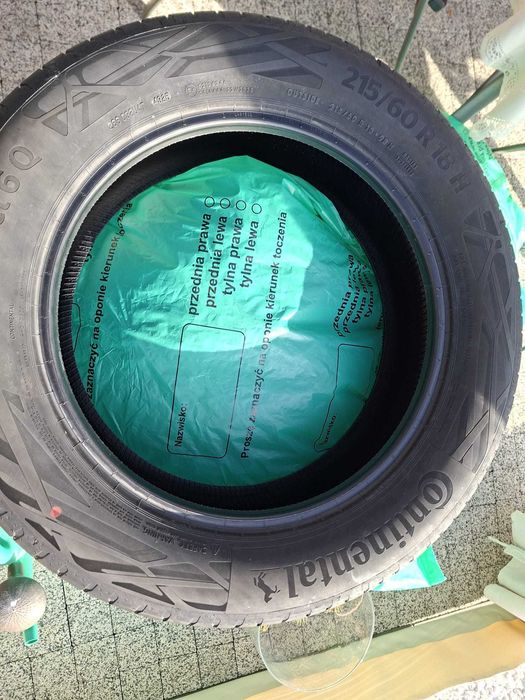 Opony letnie Continental EcoContact 6Q – 215/60 R18 H – nowe