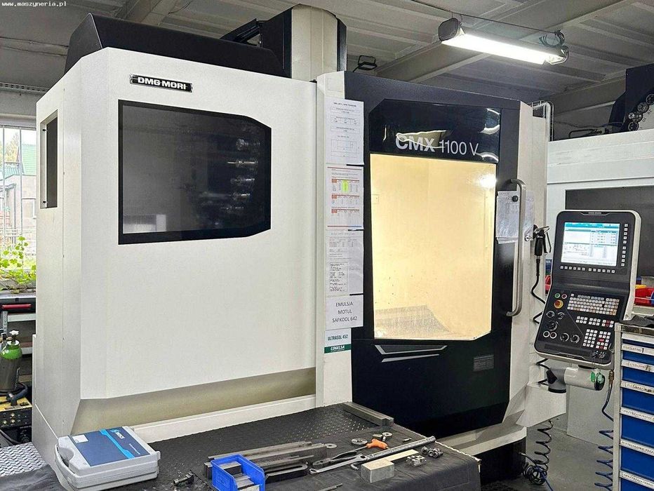 Centrum obróbcze pionowe CNC DMG MORI CMX 1100 V