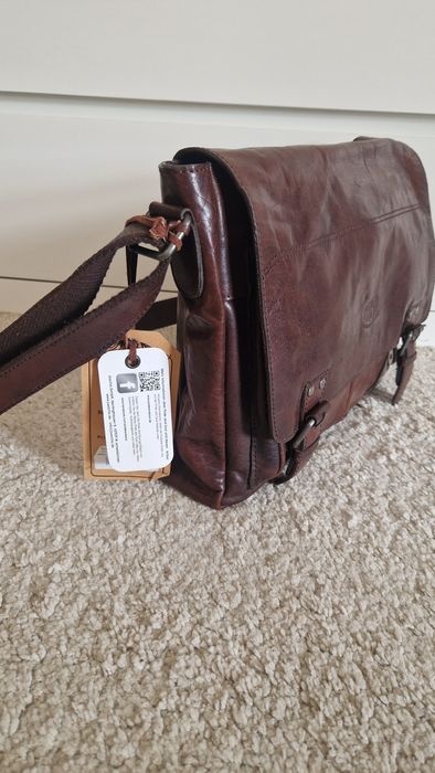 Mala Portátil em Pele Genuíno