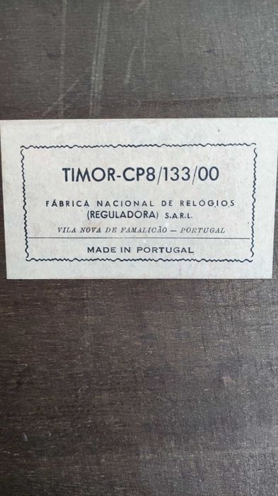 Relógio de parede marca Reguladora