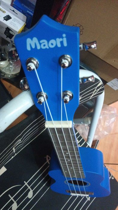 Ukulele Soprano Azul C/ Saco Incluído