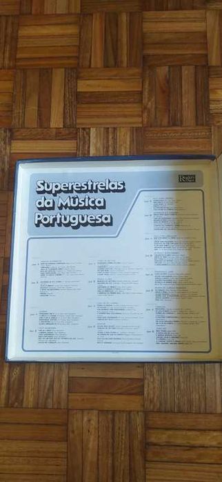 Vinil - Superestrelas Da Música Portuguesa - 8 Vinis