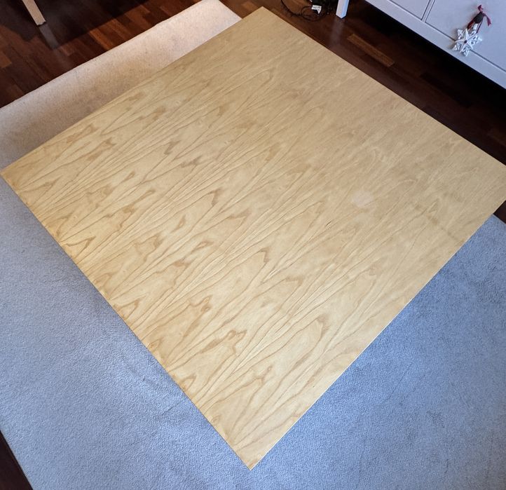 Mesa de centro como nova 100x100x40 cm