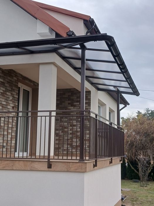 Metalowe zadaszenia tarasów