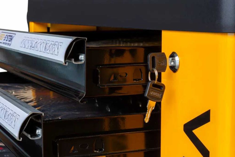 Wózek warsztatowy narzędziowy szafka narzędziowa z wyposażeniem