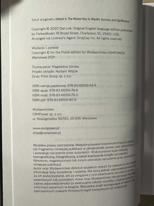 "Finansowa pewność" Dan Lok
