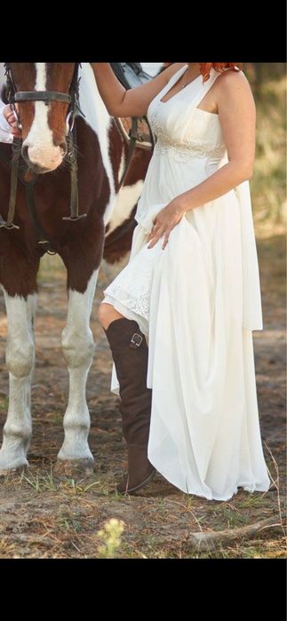 Весільна сукня в грецькому стилі