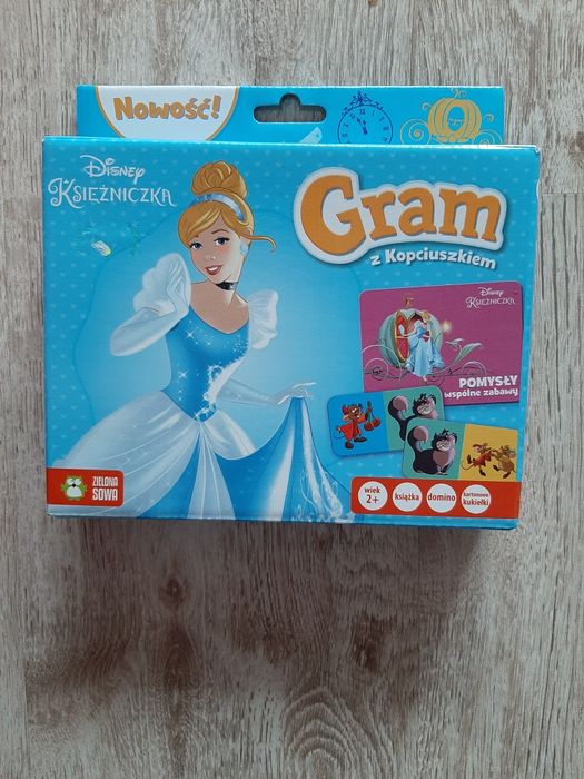 Domino dla najmłodszych z Kopciuszkiem