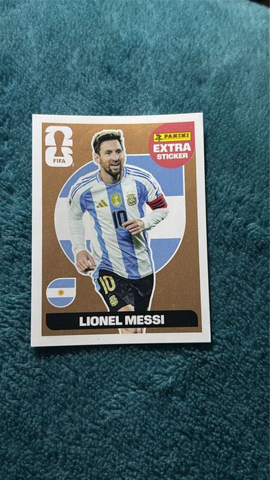 Cromos fifa 2026 (Messi Bronze)