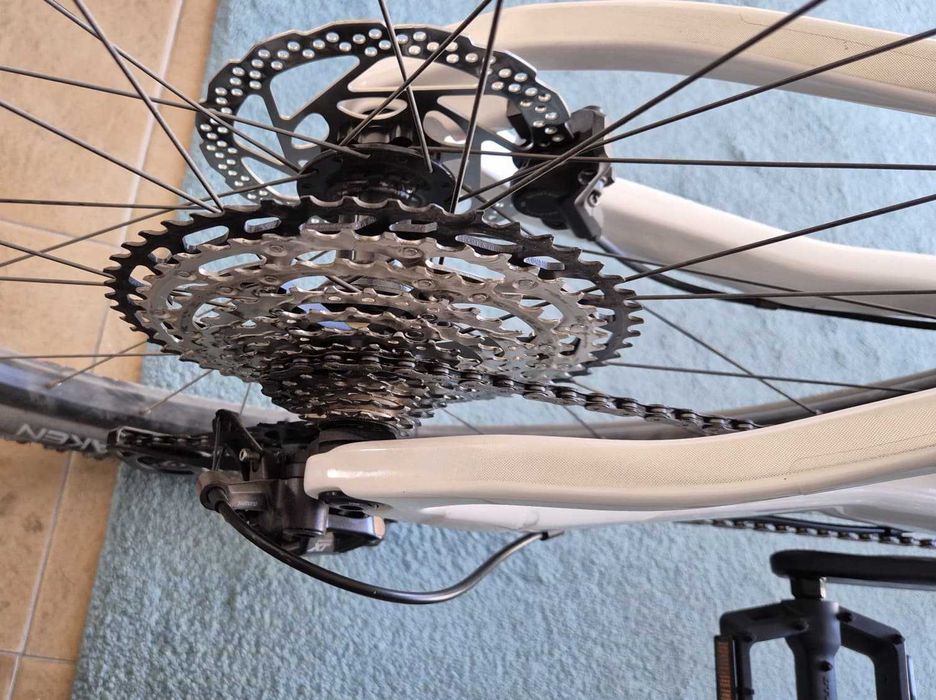 ROCKRIDER CARBON RACE 900 S, BTT de carbono, suspensão total, praticamente nova