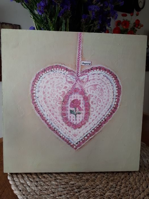 obraz robiony handmade